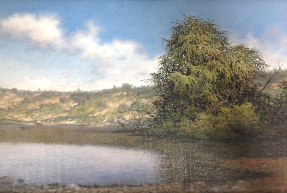 Paisaje a Orillas del Lago, de Gerardo Torres