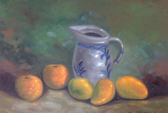 Bodegón (Mangos), de José Balay Ruiz