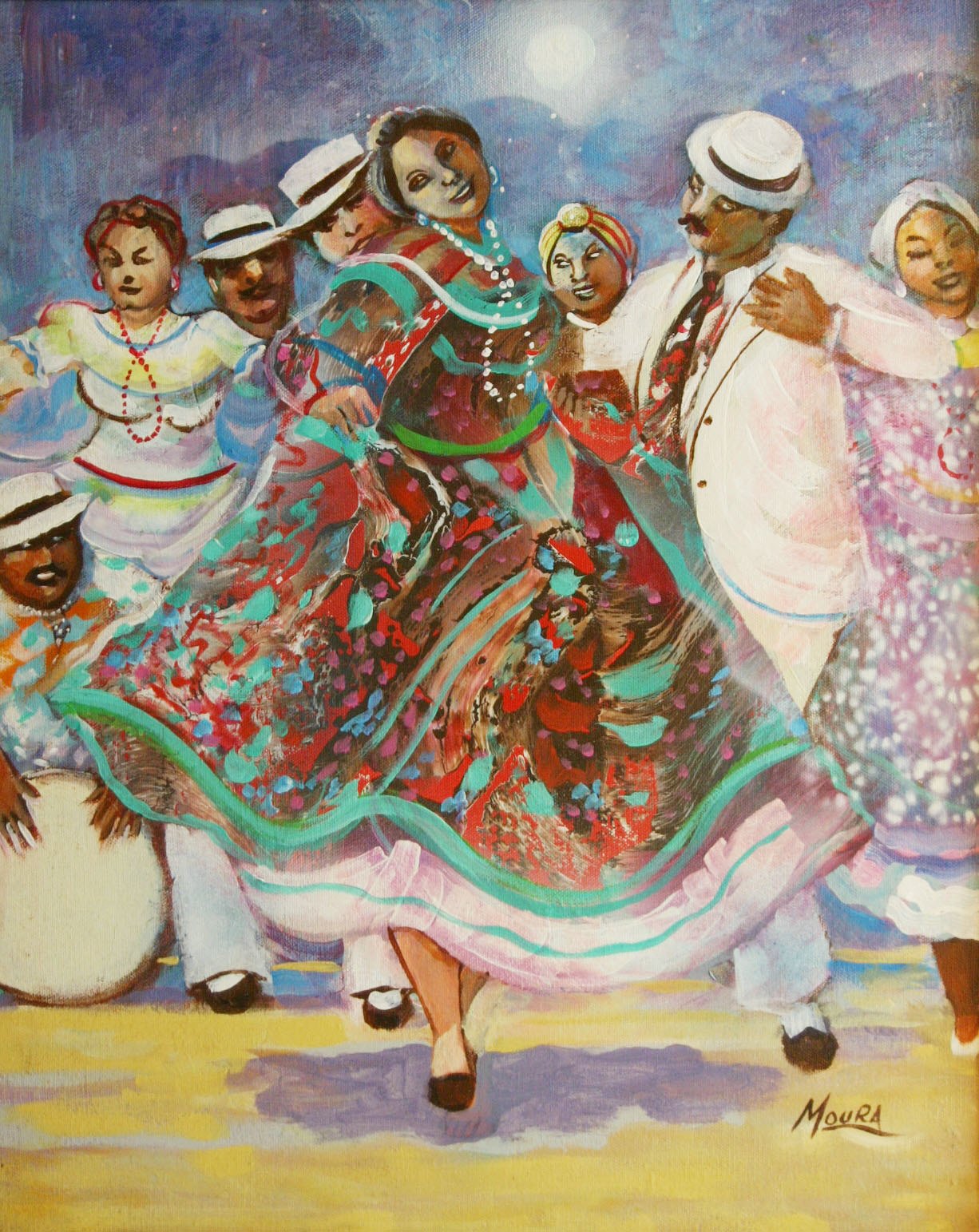 Baile de Bomba, de Moura