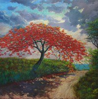 Flamboyán Rojo, de Luis Pagán
