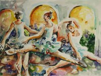 Bailarinas, de Ismael Figueroa
