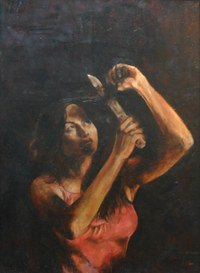 Mujer con Cuchillo, de Jaime Rosa